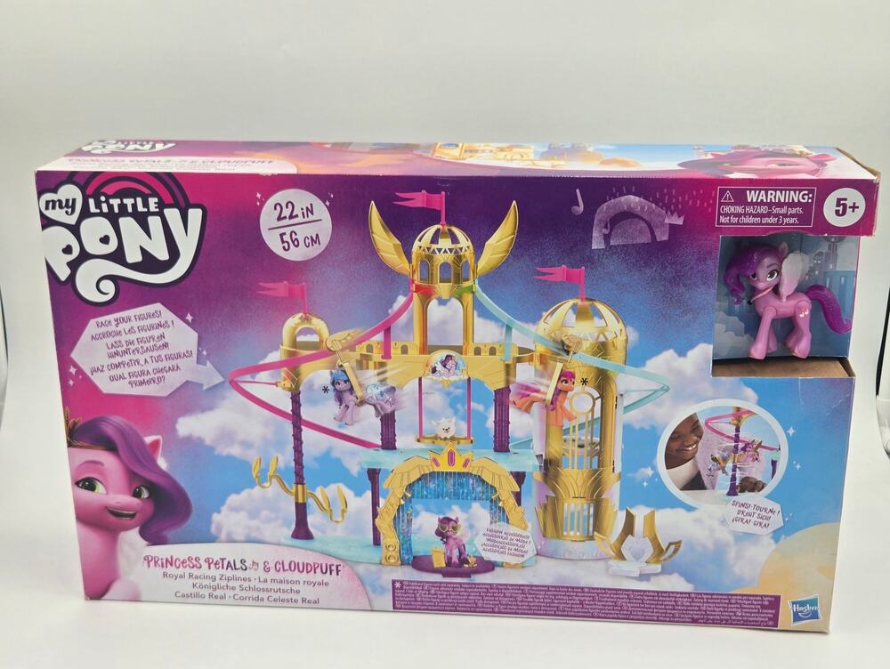 My Little Pony A New Generation Royal Racing Ziplines Castle Playset NIB